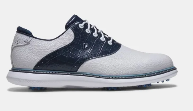Footjoy Zapatos Traditions White/Navy/Blue