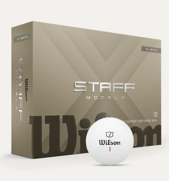 Wilson Bolas Staff Model X - White (new) Dozen