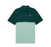 Puma Polo Pure 2.0 Colorblock Light Moss-Green Terrain