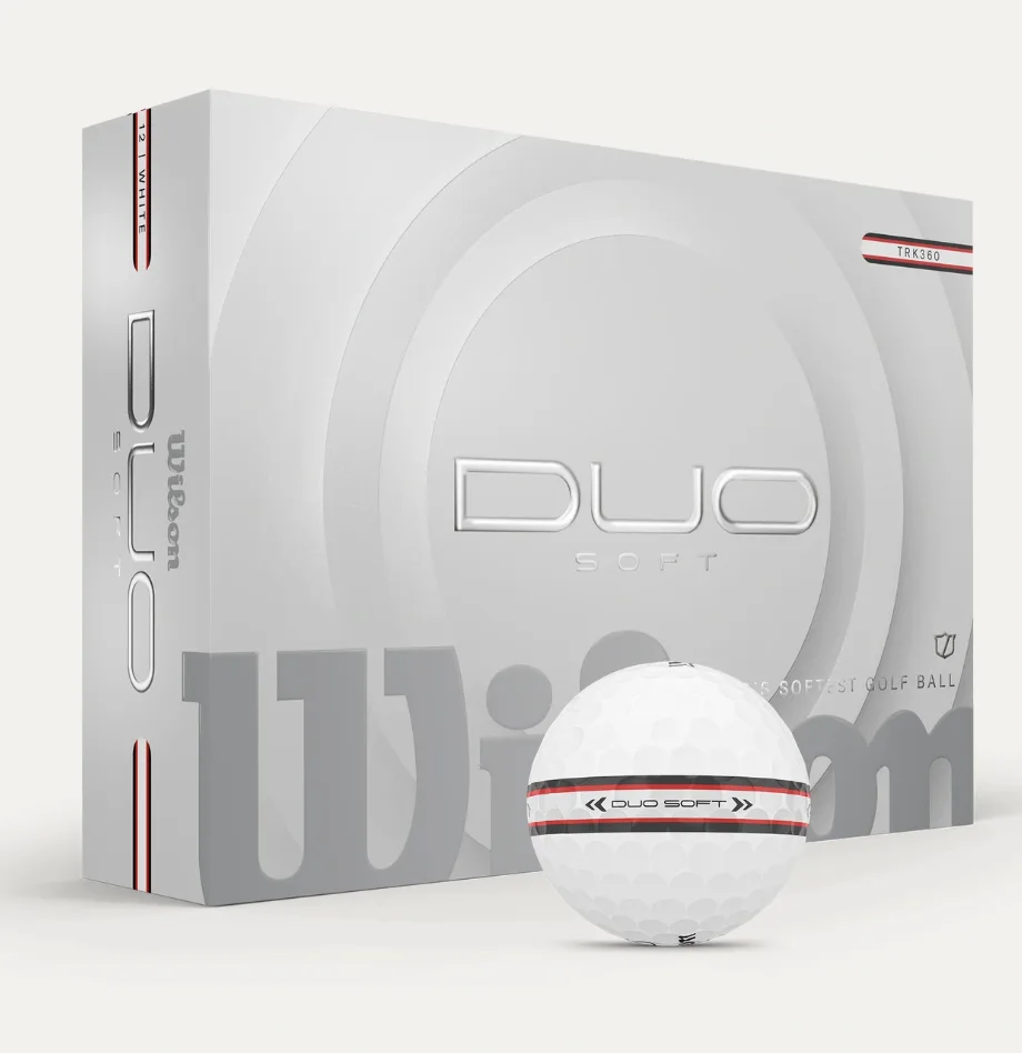 Wilson Bola Duo Soft Black/Red Trk360