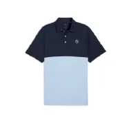 Puma Polo Pure 2.0 Colorblock Haute Tropic-Deep Navy