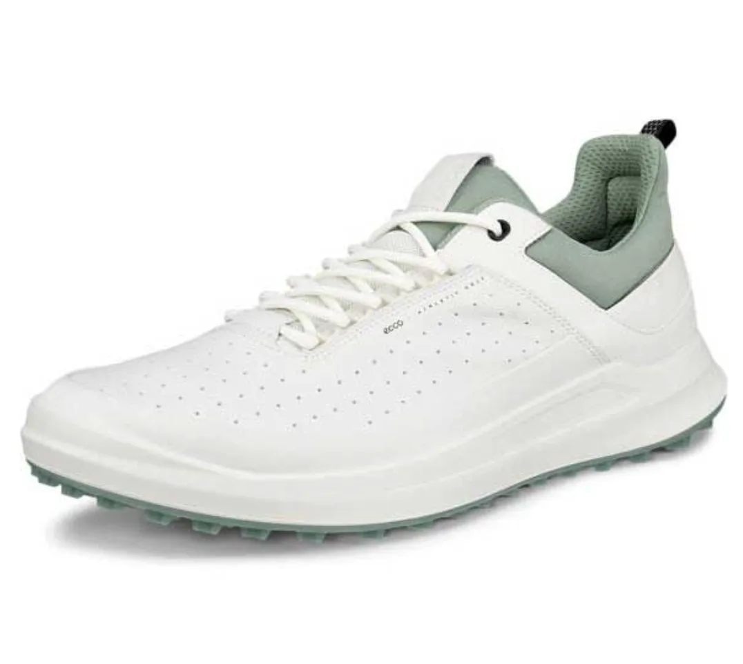 Zapato Ecco Men Core White/Sedum Green
