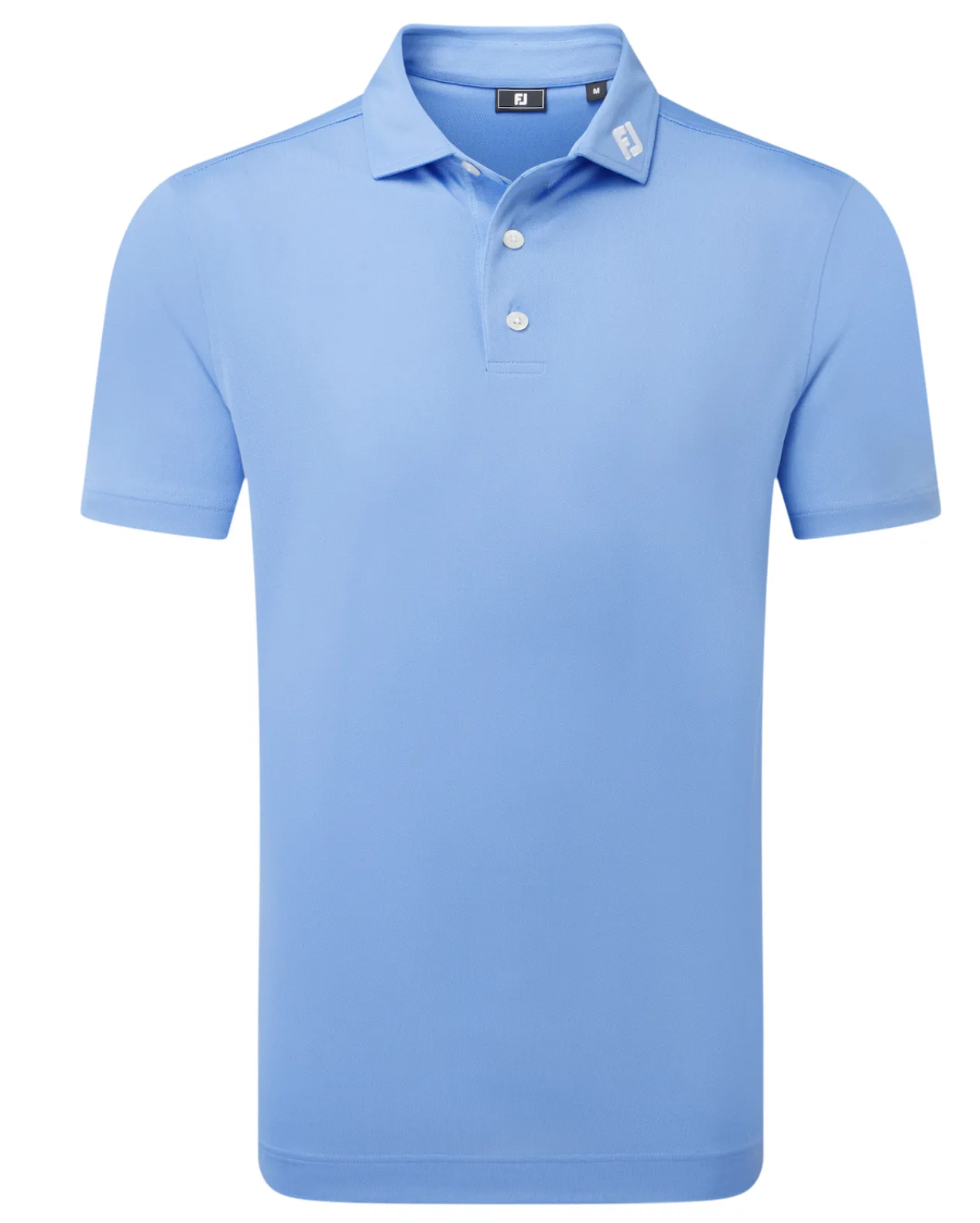 Footjoy Polo Pique Ss Shirt Blue