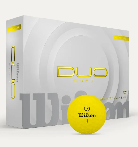 Wilson Bolas Duo Soft Yellow