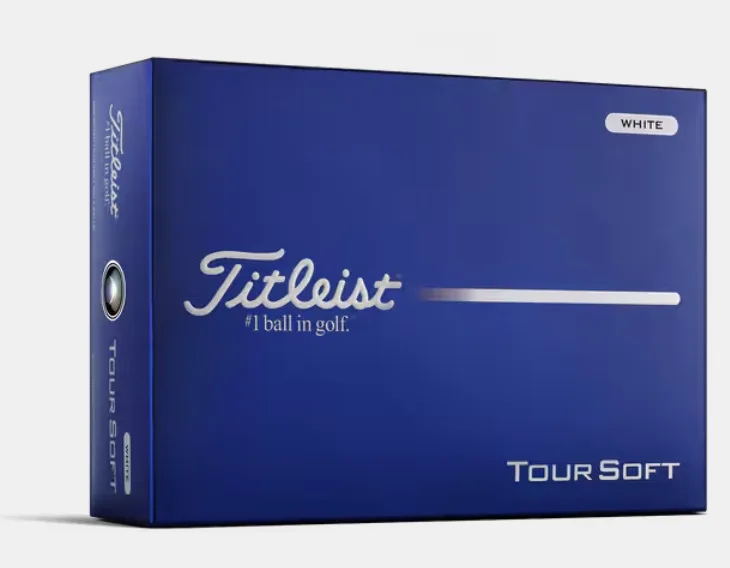 Titleist Bola Tour Soft White